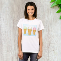 Servir Doux Crème de glace cônes amusant Dessert d