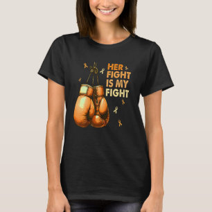 T-shirt Ses gants de boxe pour la sensibilisation à la SEP