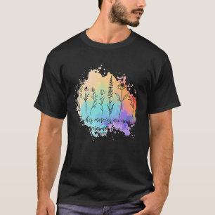 T-shirt Ses Mercies sont neuves chaque matin Fleur Nature