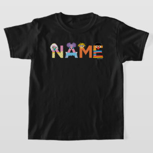 T-shirt Sesame Street personnalisable Alphabet Baby T-Shir