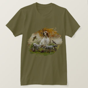 T-shirt Set anglais avec faisans, art