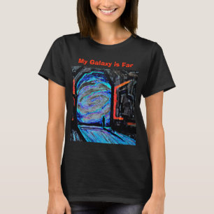 T-shirt Seul avec l'abîme brillant