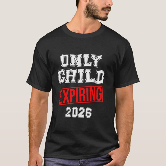 T-shirt Seul Petit Grand Frère, Grande Soeur, Seul Enfant  (Devant)