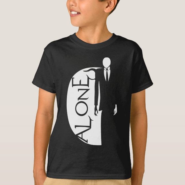 T-shirt seule chemise d'homme mince (Devant)
