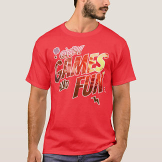 T-shirt Seulement Jeux Et Fun vintage garçon