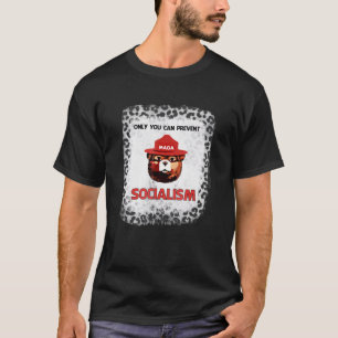 T-shirt Seulement Vous Pouvez Empêcher Le Socialisme Conse