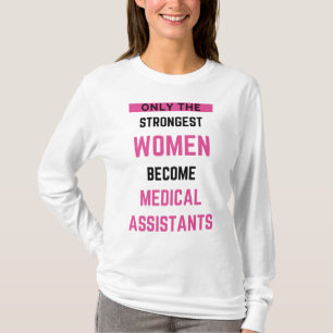 T-shirt Seules Les Femmes Les Plus Fortes Deviennent Adjoi