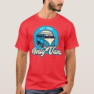 T-shirt Seules les fourgonnettes