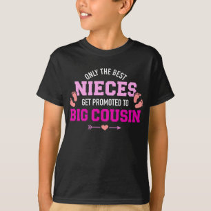 T-shirt Seuls les meilleurs nièces sont promus à un grand 