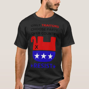 T-shirt Seuls les TRAITORS choisissent la partie sur le pa
