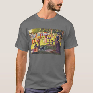 T-shirt Seurat peignant dimanche après-midi