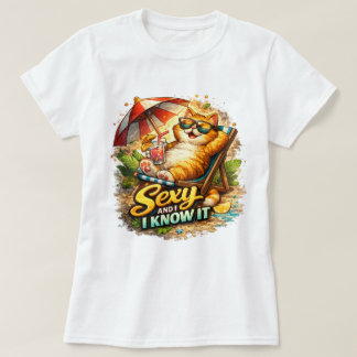 T-shirt Sexy Et Je Le Sais