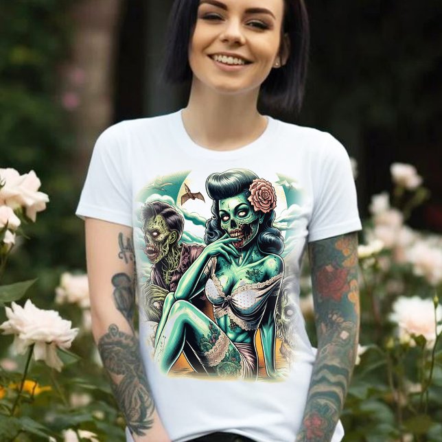 T-shirt Sexy Zombie fille (Créateur téléchargé)