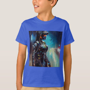 T-shirt SF - Cyberpunk Hero 2