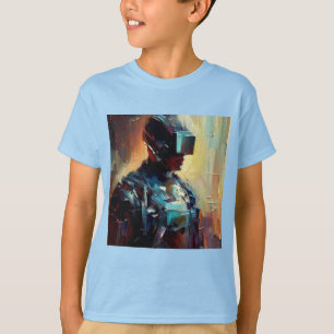 T-shirt SF - Cyberpunk Hero 3
