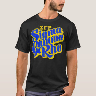T-shirt SgRho 1922 Scolarisé HBCU Sororité pour un beau mo