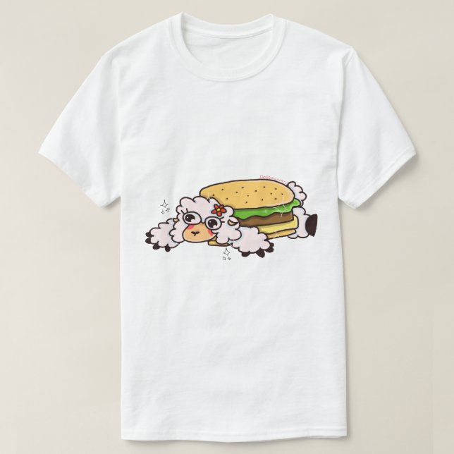 T-shirt Sha Burger à partir de &quot ; Les fichiers Walten (Design devant)