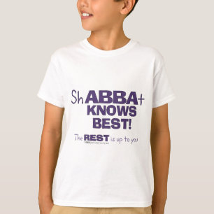 T-shirt ShABBAt Abba connaît le mieux
