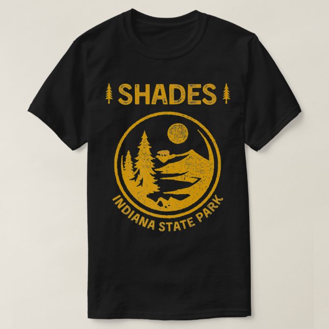 T-shirt Shades Indiana State Park Premium  (Design devant)