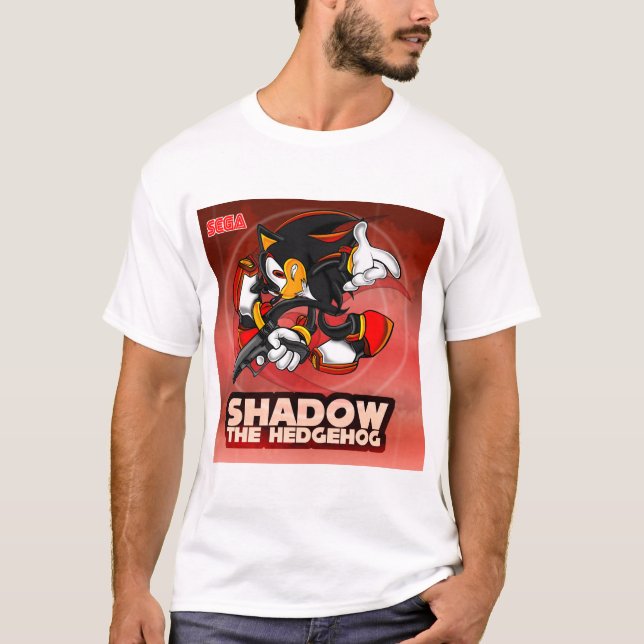 T-shirt Shadow The Hedgehog Sonic Adventure (Devant)