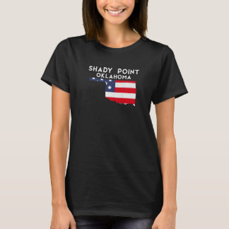 T-shirt Shady Point USA State America Travel Oklahoman Pre
