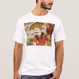 T-shirt Shah Abbas I et une offre de courtisan