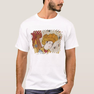 T-shirt Shah Abbas I et une offre de courtisan