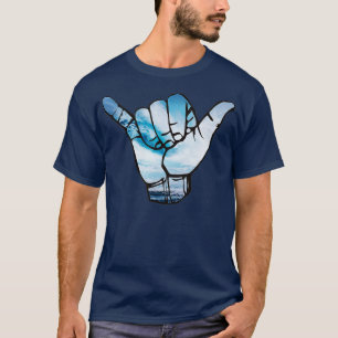 T-shirt Shaka Ocean Surfing Surfer Hawaii Hang