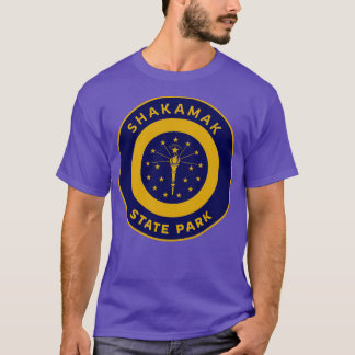 T-shirt Shakamak State Park Indiana Drapeau Bullseye