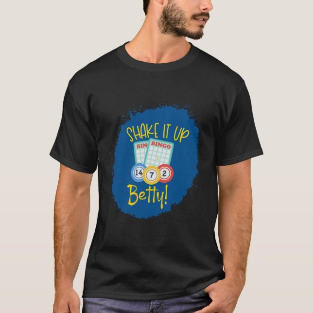 T-shirt Shake It Up Betty Cruise Bingo (Devant)