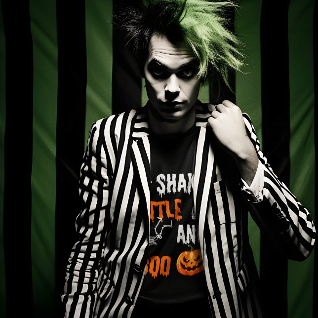 T-shirt Shake, Rattle, Boo Fun Skeleton Citrouille Hallowe (Créateur téléchargé)