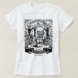 T-shirt Shakespeare au parc canin - Nick Bottom