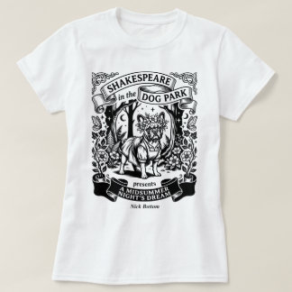 T-shirt Shakespeare au parc canin - Nick Bottom