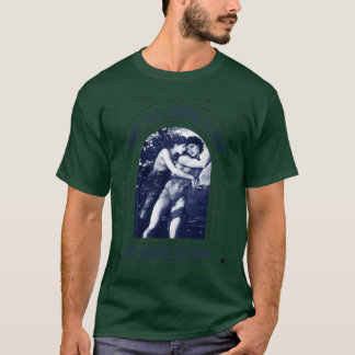 T-shirt Shakespeare renaissance poète bouquin anglais ense