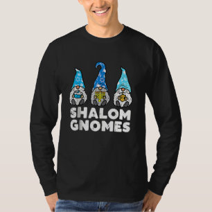 T-shirt Shalom Gnomes Drôle Juif Drôle Hanoukka Pajamas Ch