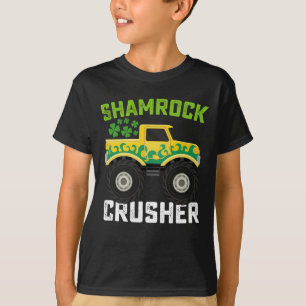 T-shirt Shamrock Croiseur Monster Camion St Patrick's Day