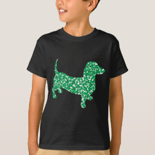 T-shirt Shamrock Dachshund