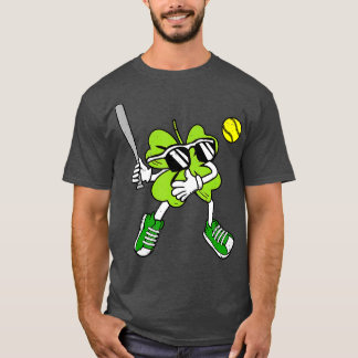 T-shirt Shamrock de basket-ball Lucky Clover St patrick ir
