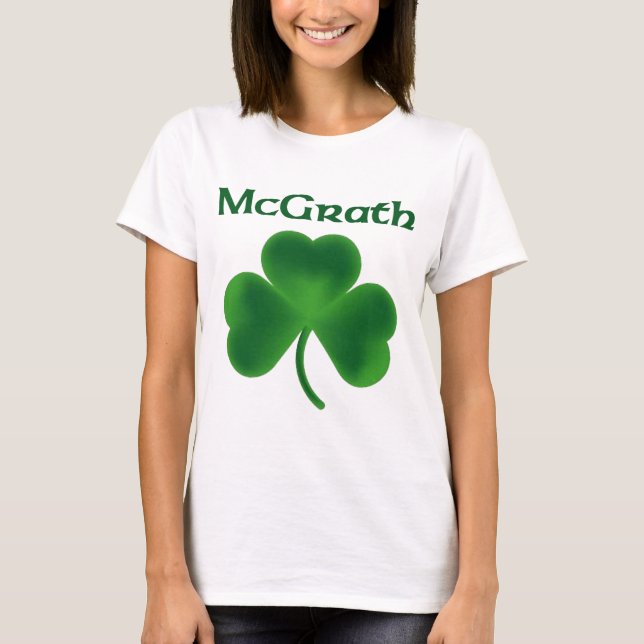 T-shirt Shamrock de McGrath (Devant)