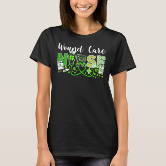 T-shirt Shamrock de soins infirmiers Top Hat St Patrick's