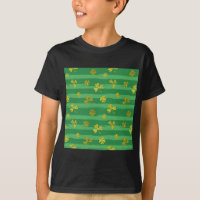 shamrock d'or st patrick