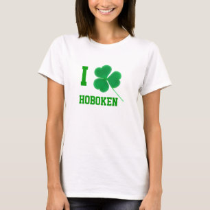 T-shirt Shamrock Hoboken du jour I de St Patrick