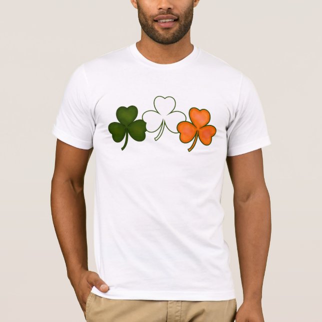 T-shirt Shamrock irlandais (Devant)