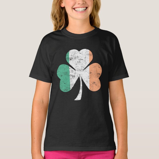 T-shirt Shamrock irlandais (Devant)