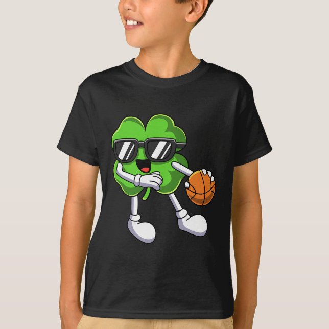T-shirt Shamrock Jour de la Saint Patrick amusant Jouer Ba (Devant)