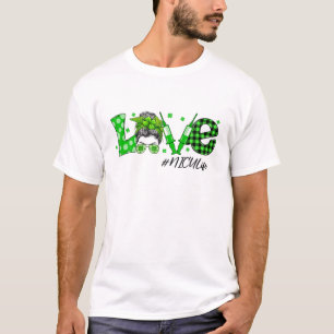 T-shirt Shamrock Love NICU Life Jour de la Saint Patrick M