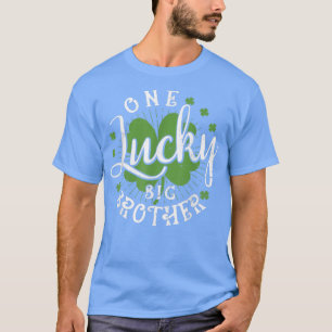 T-shirt Shamrock One Lucky Big Brother St 