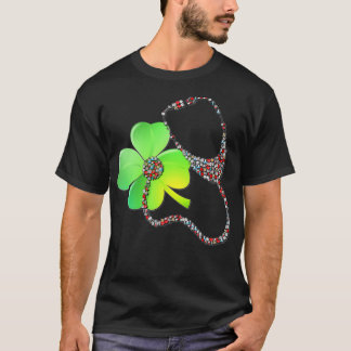 T-shirt Shamrock - Saint Patricks Day - Infirmière inscrit