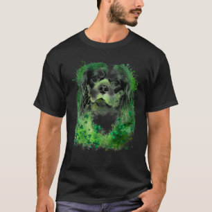 T-shirt Shamrock St Patrick's Day Cavalier King Charles Sp