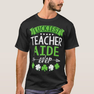 T-shirt Shamrock Une Assistante Pédagogique Chanceuse St